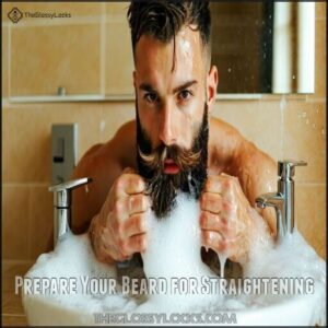 Prepare Your Beard for Straightening