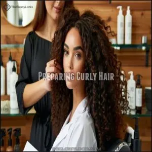 Preparing Curly Hair