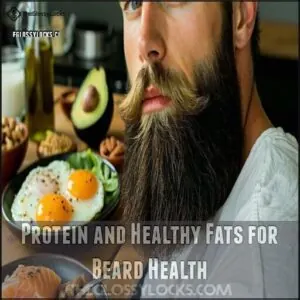 Protein and Healthy Fats for Beard Health Protein and Healthy Fats for Beard Health