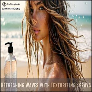 Refreshing Waves With Texturizing Sprays