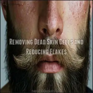 Removing Dead Skin Cells and Reducing Flakes
