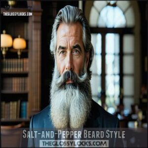 Salt-and-Pepper Beard Style