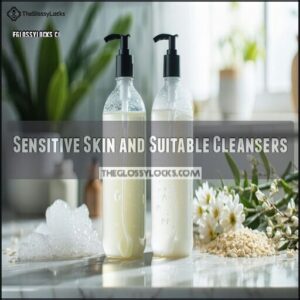 Sensitive Skin and Suitable Cleansers