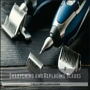 Sharpening and Replacing Blades