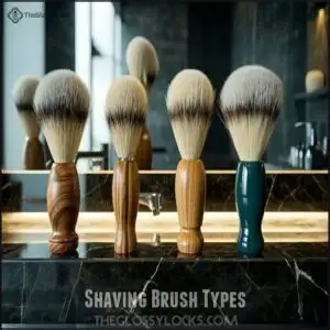 Shaving Brush Types