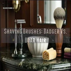 Shaving Brushes: Badger Vs. Boar Hair Shaving Brushes: Badger Vs. Boar Hair