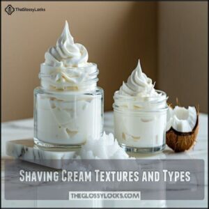 Shaving Cream Textures and Types