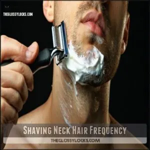 Shaving Neck Hair Frequency