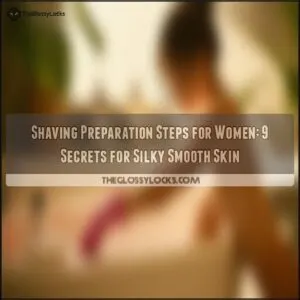 shaving preparation steps for women