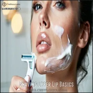 Shaving Upper Lip Basics
