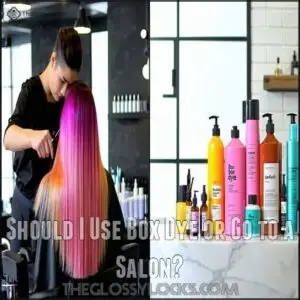 Should I Use Box Dye or Go to a Salon