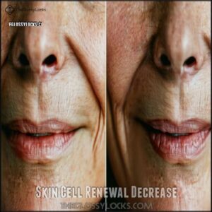 Skin Cell Renewal Decrease