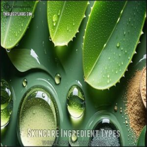 Skincare Ingredient Types Skincare Ingredient Types