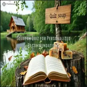 Squatch Quiz for Personalized Recommendations