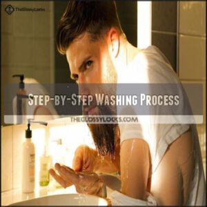 Step-by-Step Washing Process