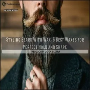 styling beard with wax