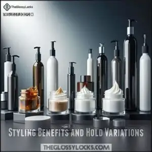 Styling Benefits and Hold Variations