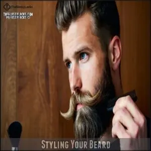 Styling Your Beard Styling Your Beard