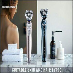 Suitable Skin and Hair Types