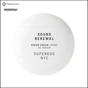 SUPEREGG Sound Renewal Serum Cream: