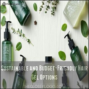 Sustainable and Budget-Friendly Hair Gel Options