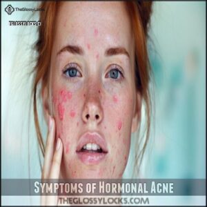 Symptoms of Hormonal Acne