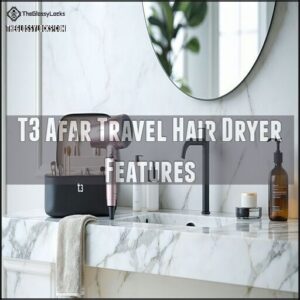 T3 Afar Travel Hair Dryer Features