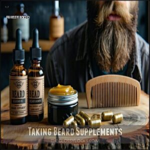 Taking Beard Supplements