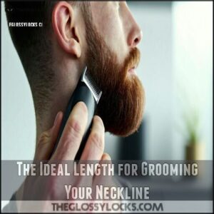 The Ideal Length for Grooming Your Neckline