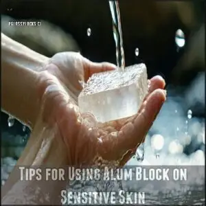 Tips for Using Alum Block on Sensitive Skin Tips for Using Alum Block on Sensitive Skin