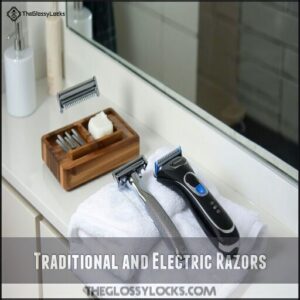 Traditional and Electric Razors