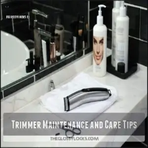 Trimmer Maintenance and Care Tips