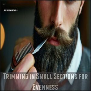 Trimming in Small Sections for Evenness