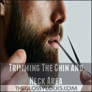 Trimming The Chin and Neck Area