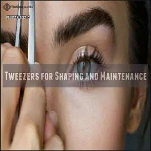 Tweezers for Shaping and Maintenance