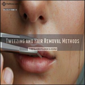 Tweezing and Hair Removal Methods