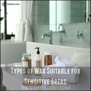 Types of Wax Suitable for Sensitive Areas