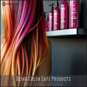 Using Color Safe Products
