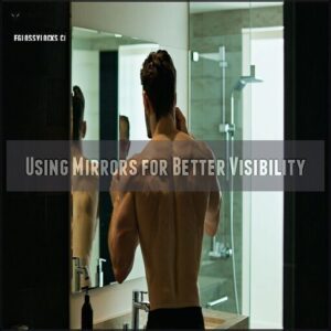 Using Mirrors for Better Visibility