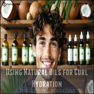 Using Natural Oils for Curl Hydration