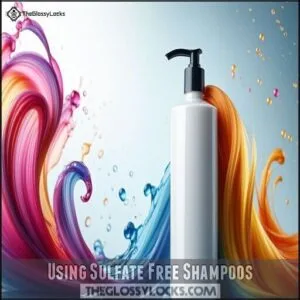 Using Sulfate Free Shampoos