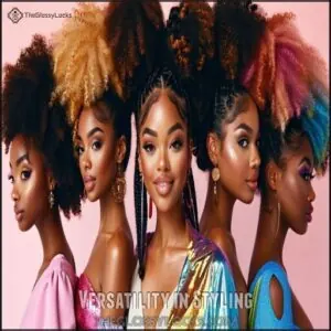 Versatility in Styling Versatility in Styling