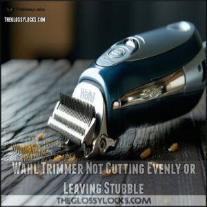 Wahl Trimmer Not Cutting Evenly or Leaving Stubble