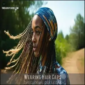 Wearing Hair Caps