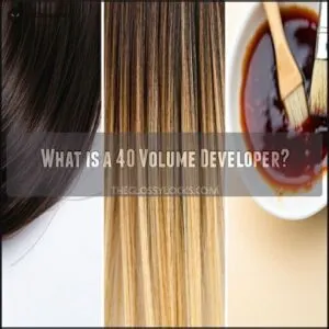 What is a 40 Volume Developer