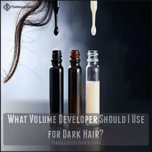 What Volume Developer Should I Use for Dark Hair What Volume Developer Should I Use for Dark Hair