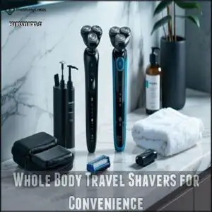 Whole Body Travel Shavers for Convenience
