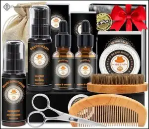 XIKEZAN Beard Grooming Kit w/Beard B078N1DBY9