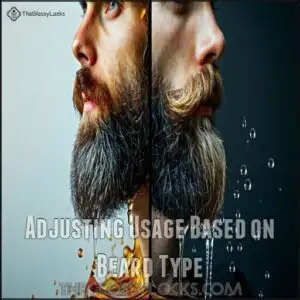 Adjusting Usage Based on Beard Type