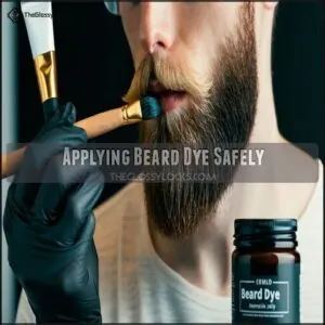 Applying Beard Dye Safely